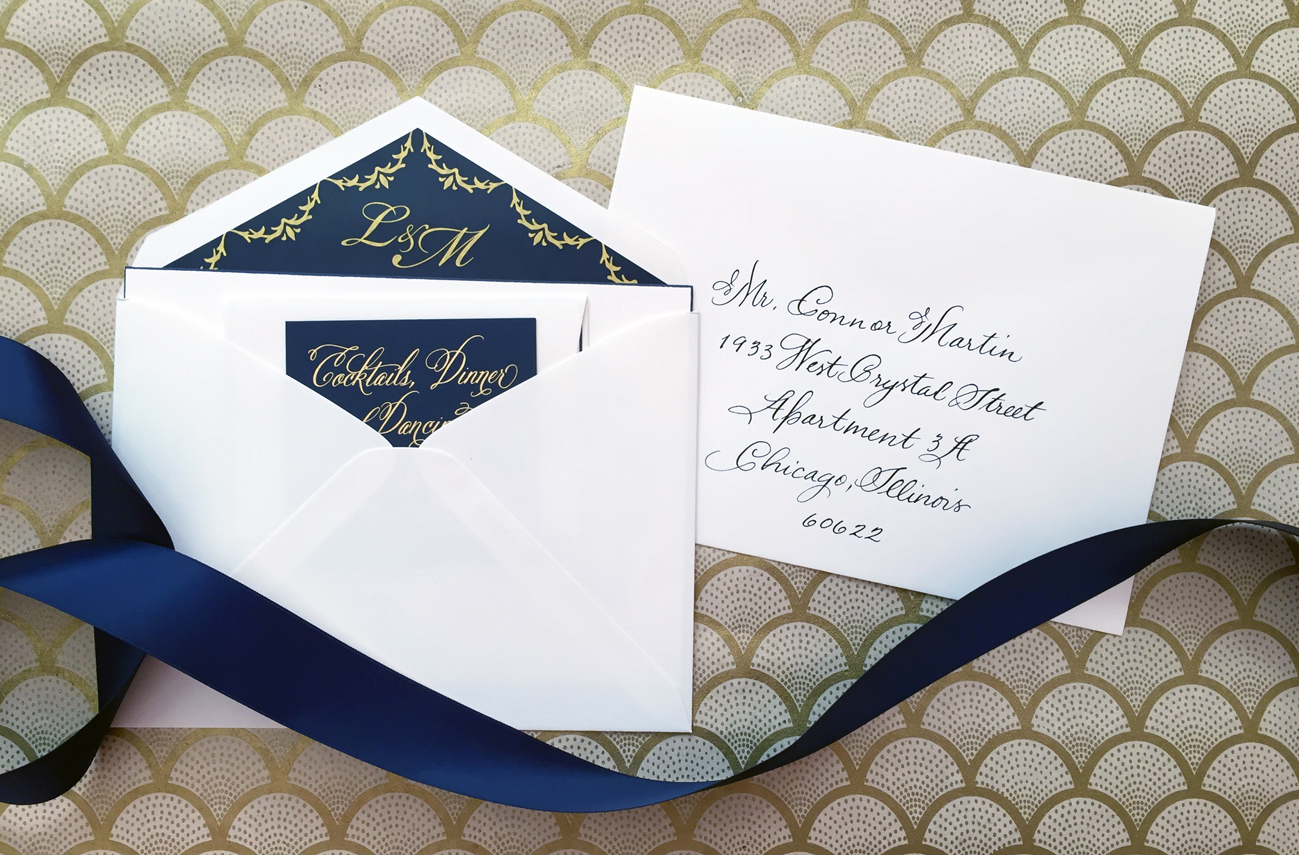 37+ Brilliant Picture of Addressing Wedding Invitations Outer Envelope