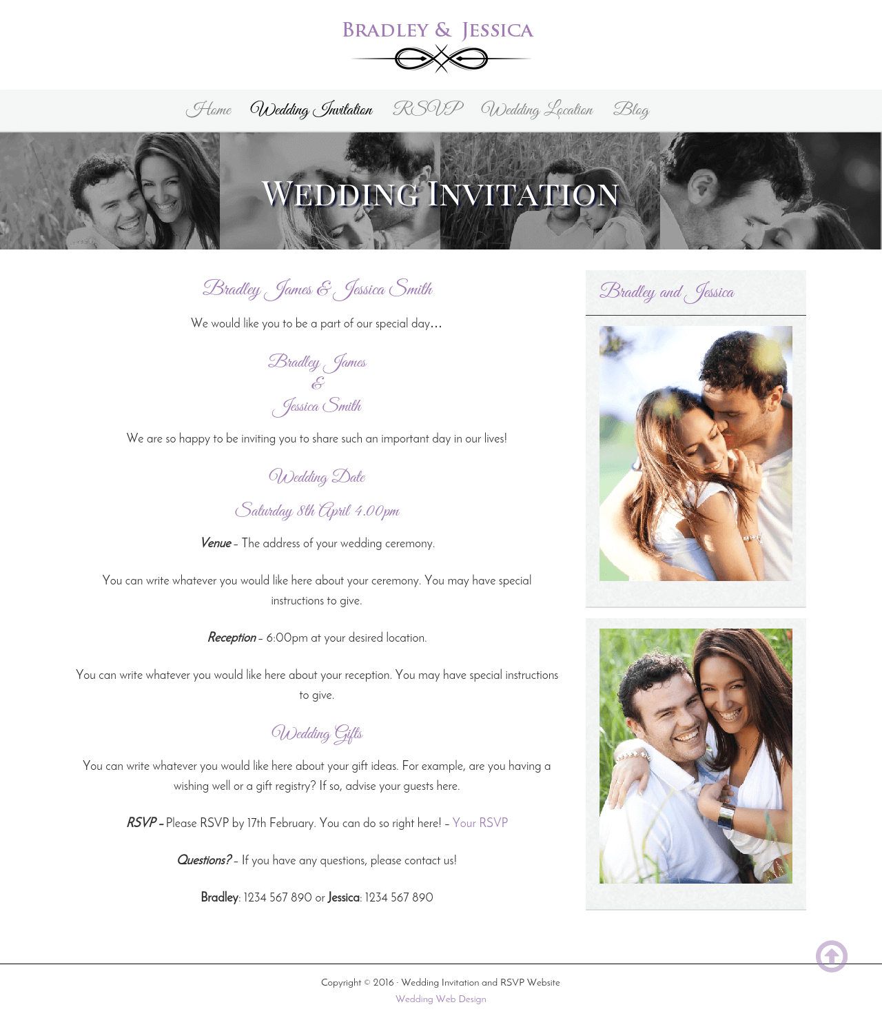 Best Wedding Invitation Websites Wedding Invitation And Wedding Gallery Websites Wda Designs