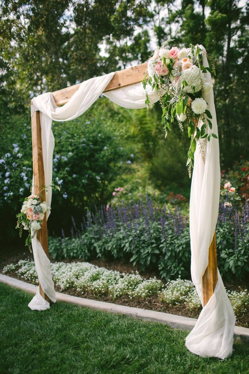 Pretty Picture Of Diy Wedding Arch Regiosfera