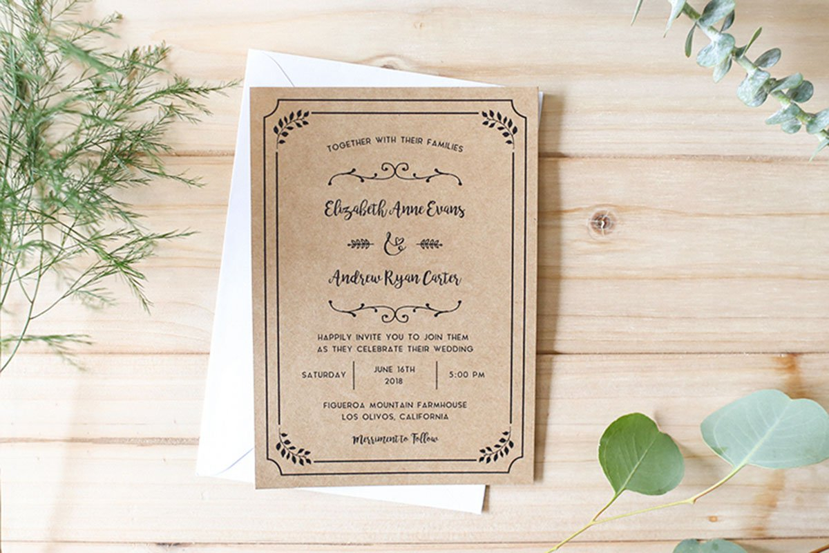 32+ Creative Image of Diy Wedding Invitations Templates - regiosfera.com