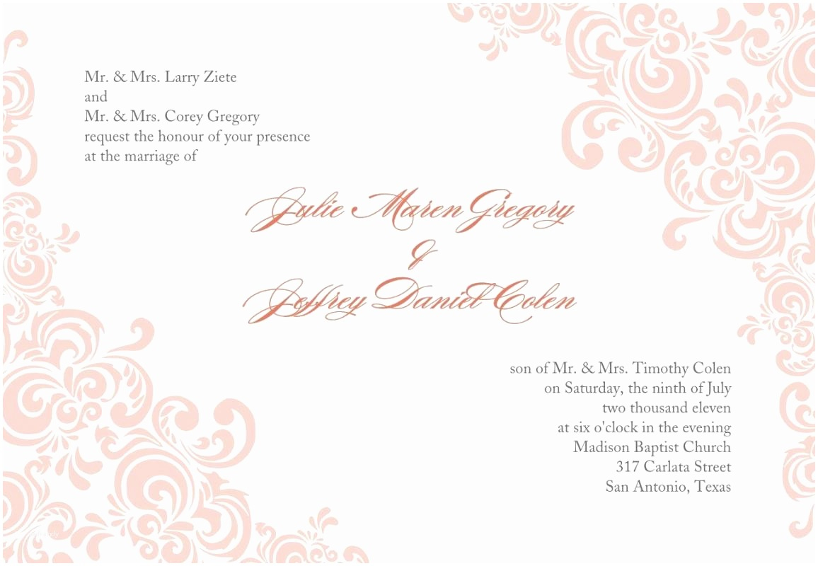 27+ Pretty Image of Free Printable Wedding Invitations - regiosfera.com