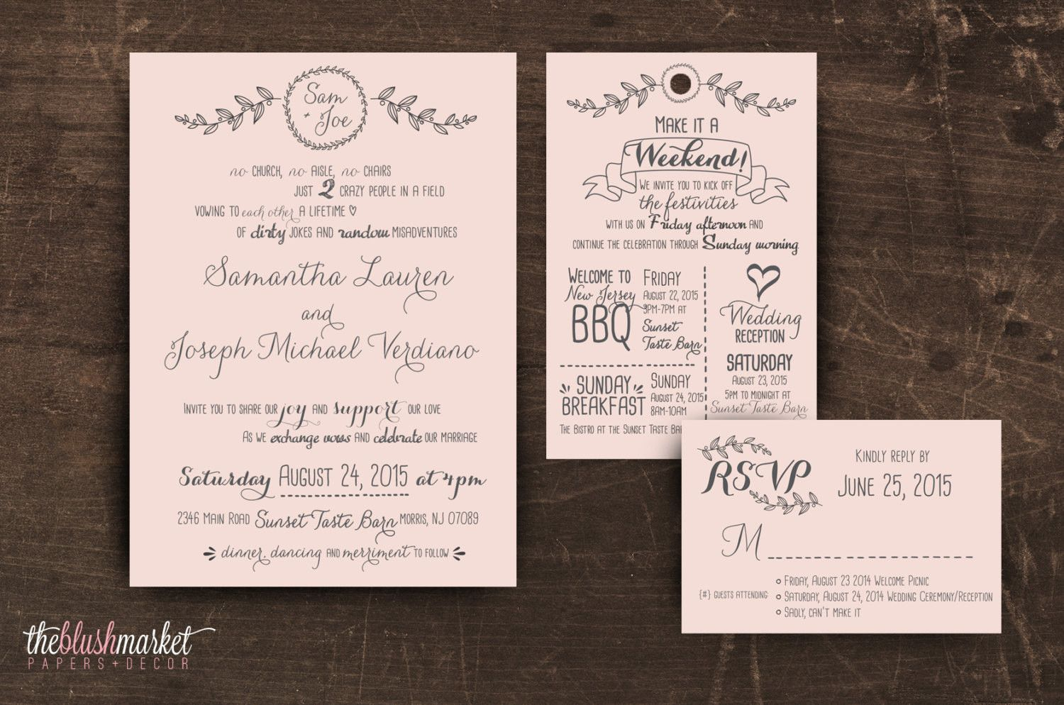 30+ Awesome Picture of Handwritten Wedding Invitations