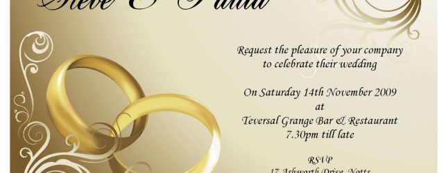 Invitation For Wedding Wedding Invitation Card Design Online Free Wedding Invitations