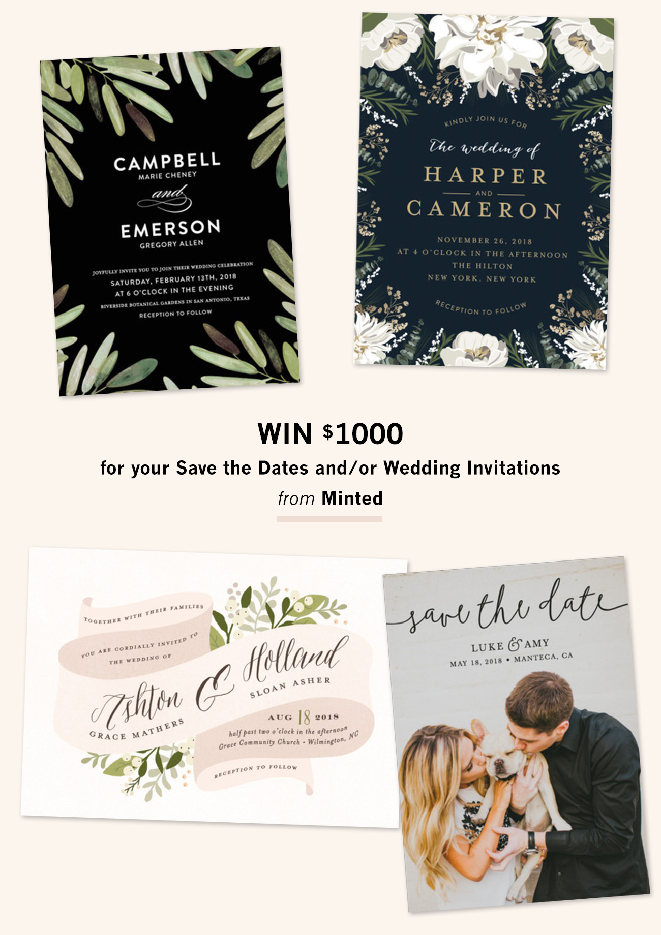 27+ Awesome Image of Minted Wedding Invitations