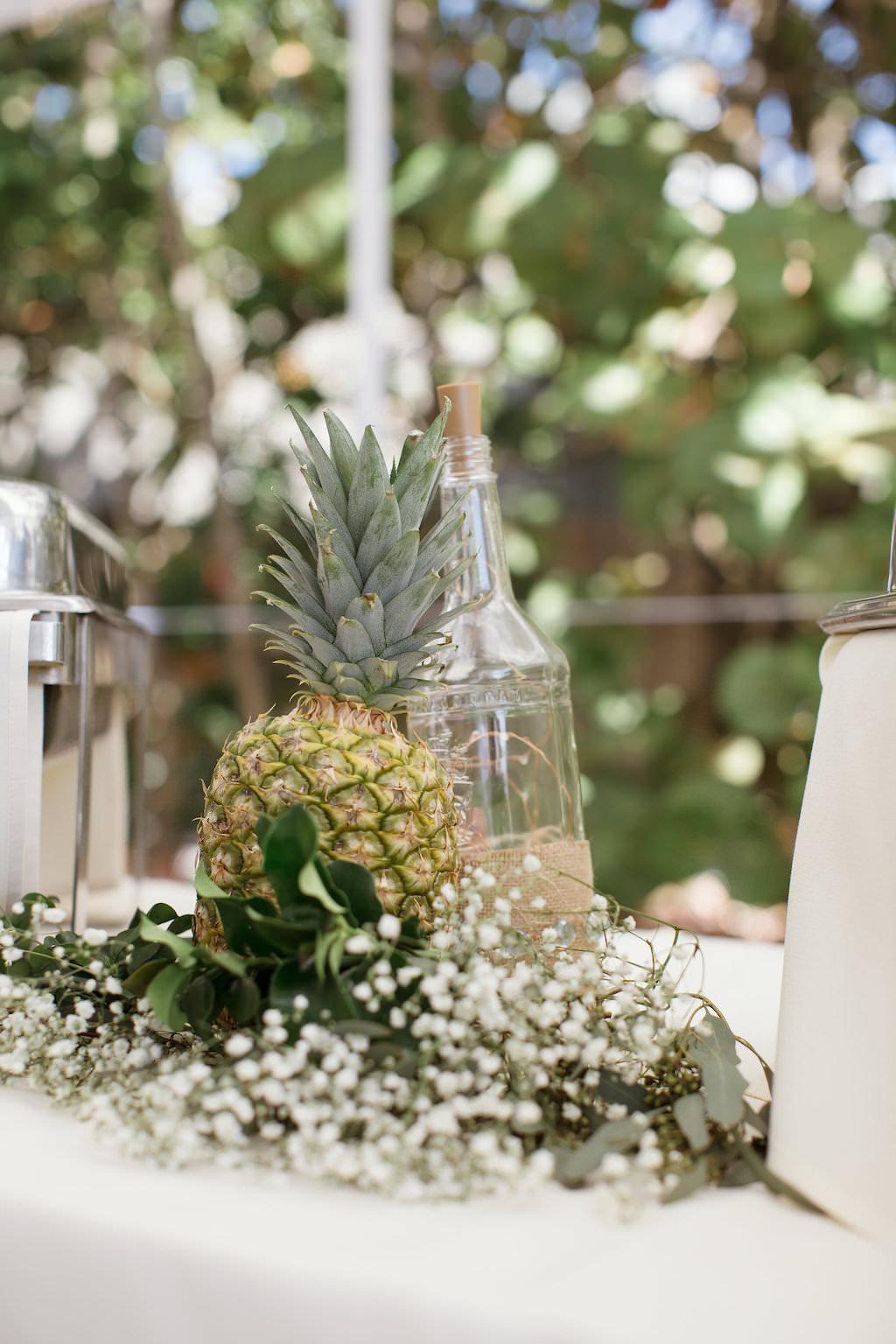 Exclusive Photo of Pineapple Wedding Decor