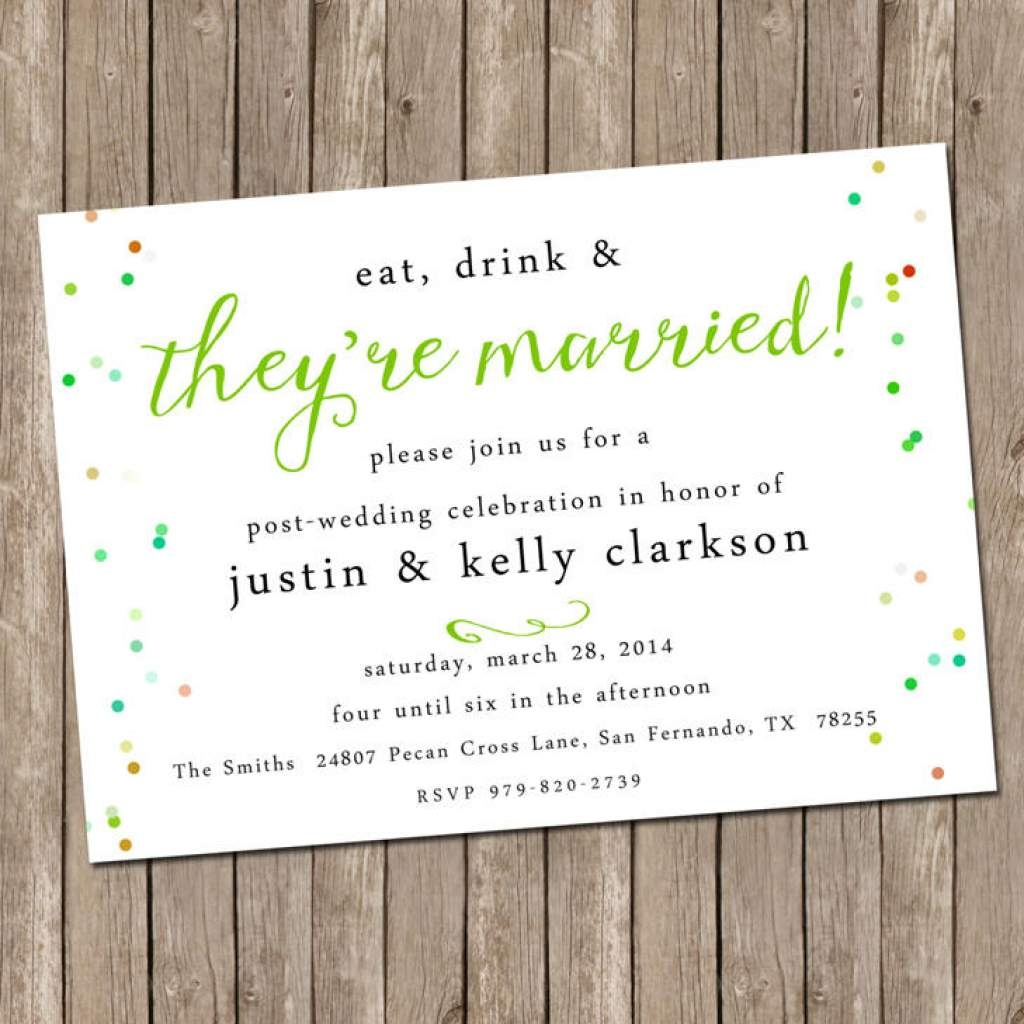 Post Wedding Brunch Invitations Awesome And Stunning Post Wedding Invitations Themormonbox