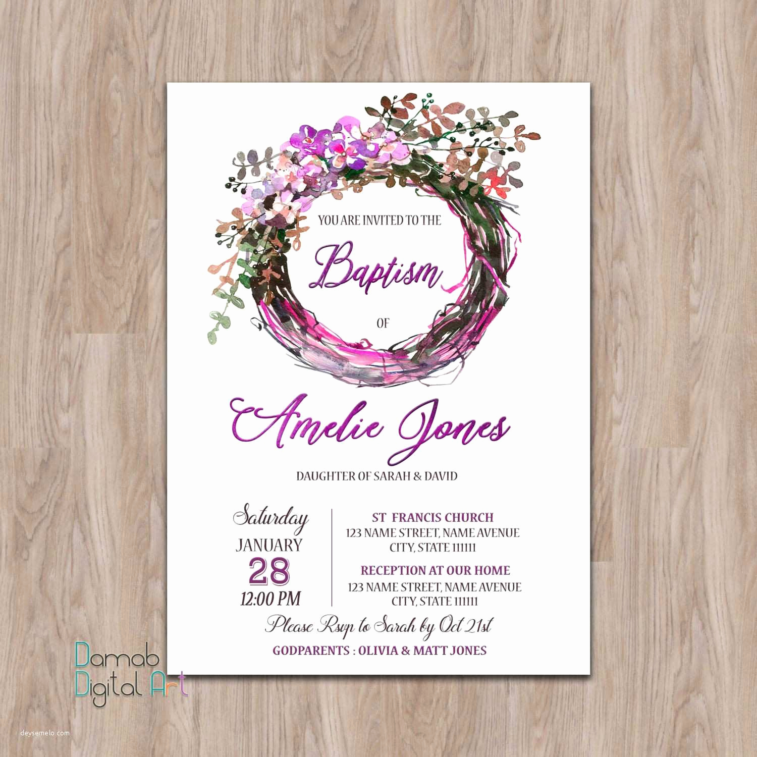 37+ Amazing Image of Purple Wedding Invitation Kits