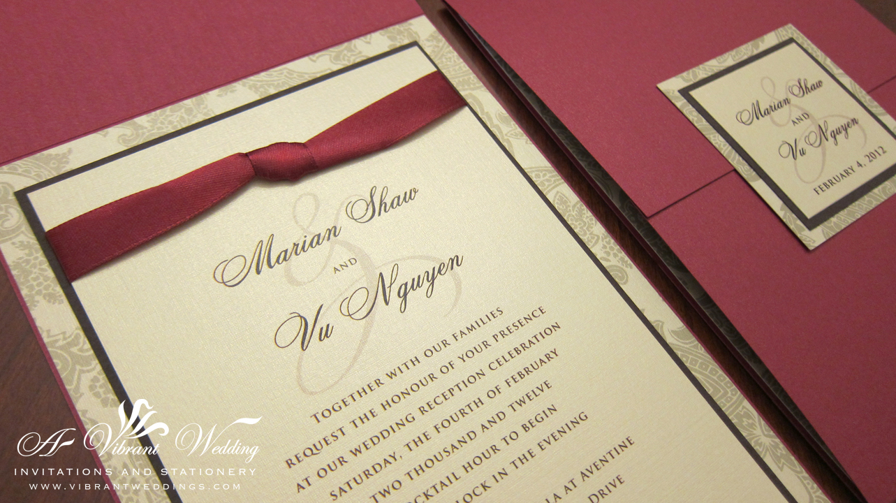 35+ Creative Picture of Red And Gold Wedding Invitations - regiosfera.com