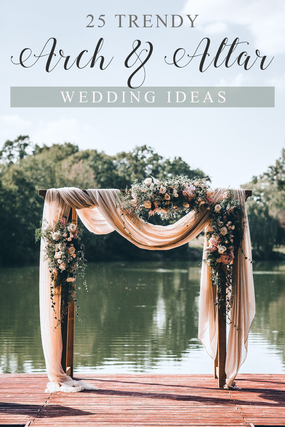 Excellent Image Of Rustic Wedding Altars