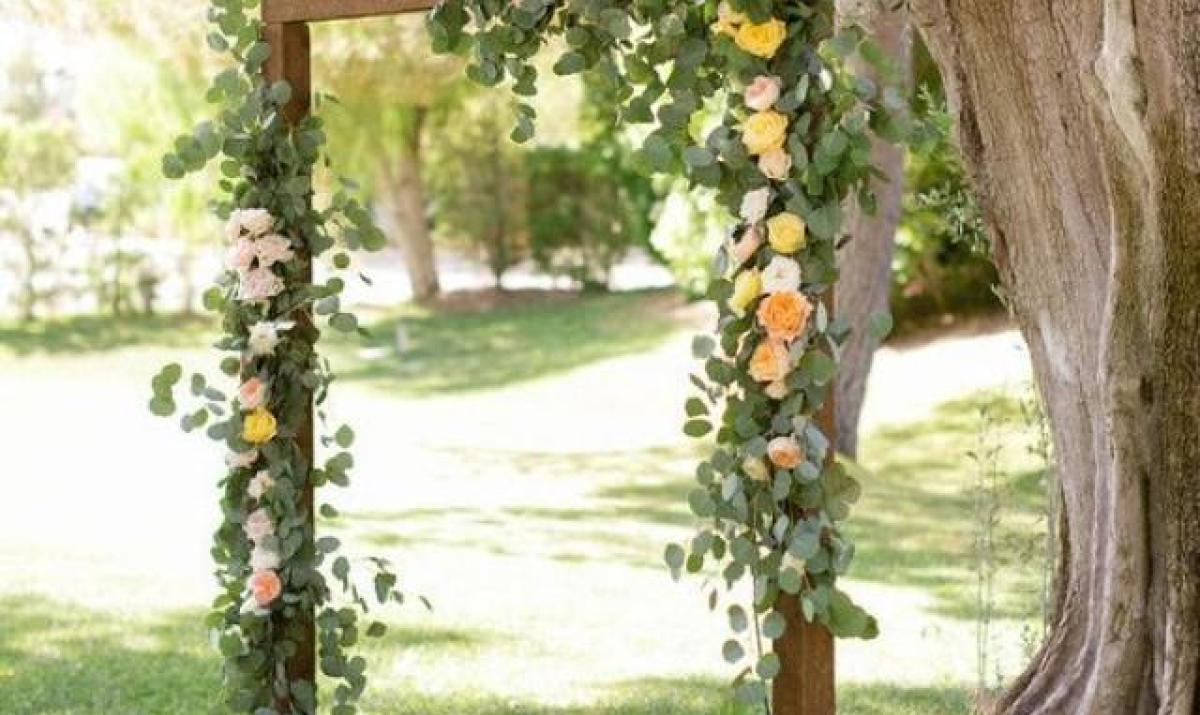 Excellent Image Of Rustic Wedding Altars