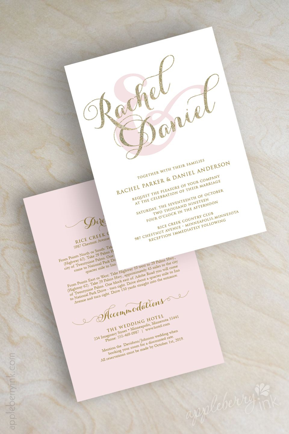 35+ Pretty Image of Sparkle Wedding Invitations - regiosfera.com