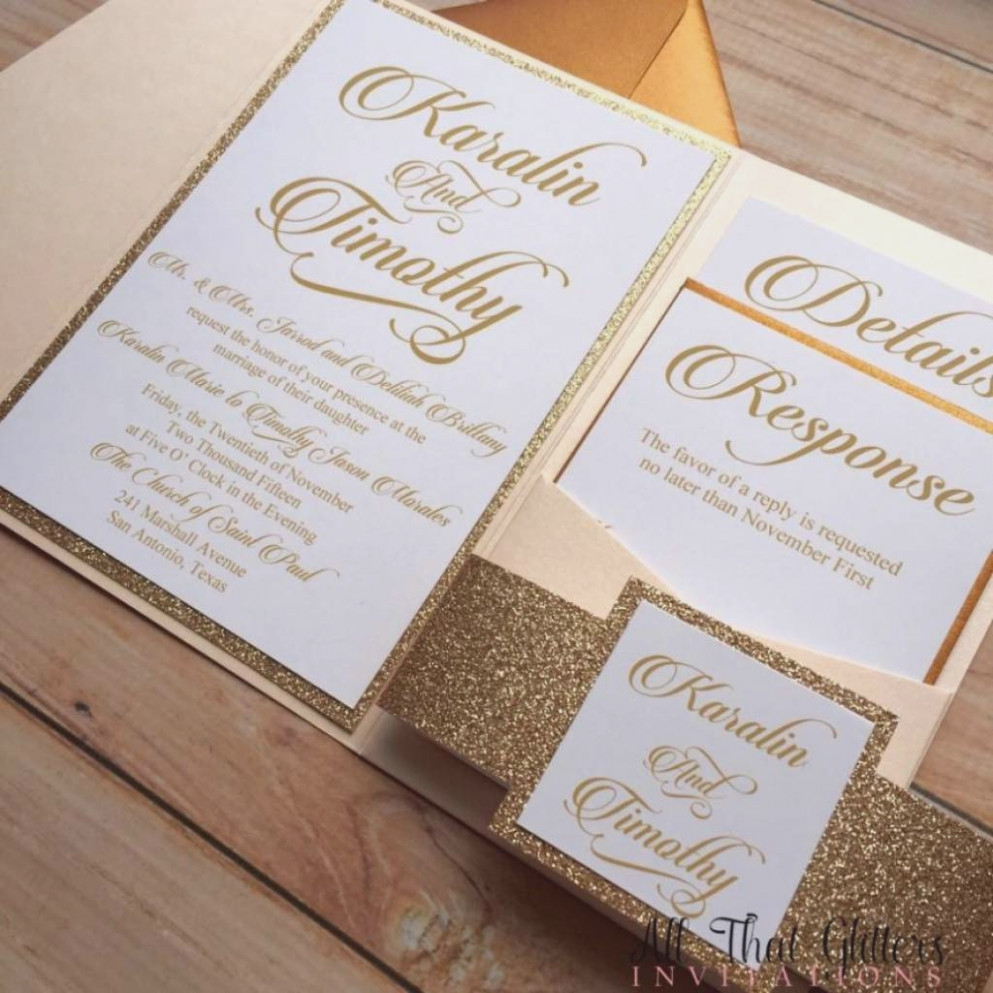35+ Pretty Image of Sparkle Wedding Invitations - regiosfera.com