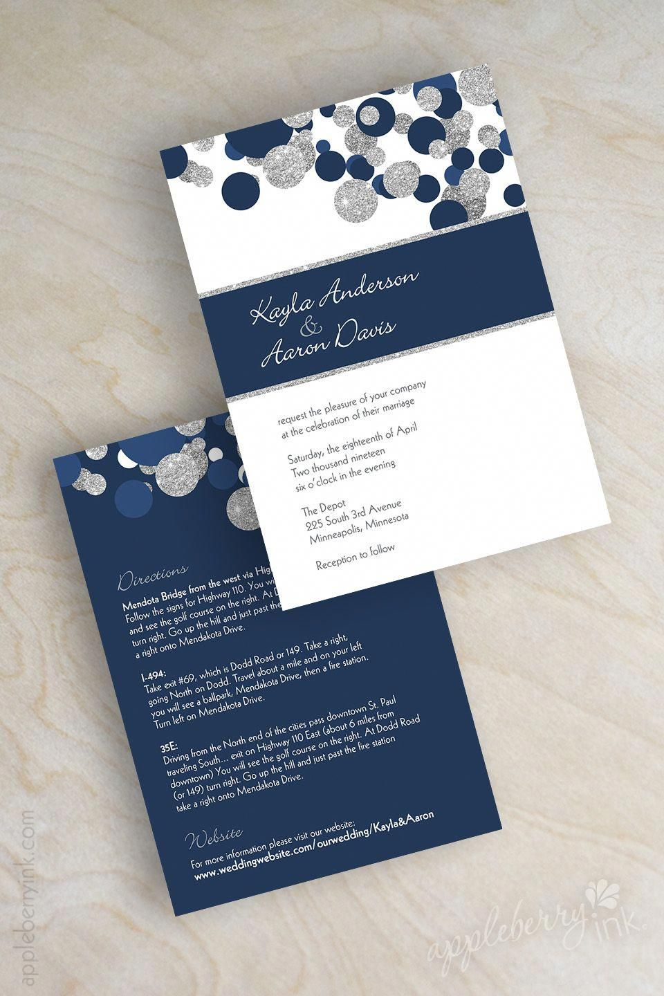 35+ Pretty Image of Sparkle Wedding Invitations - regiosfera.com
