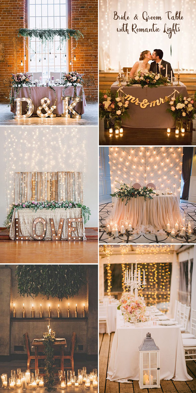 Brilliant Photo Of Table Lights Wedding - Regiosfera.com