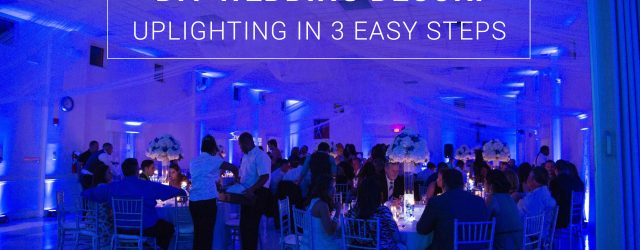 Uplighting Wedding Diy Diy Wedding Decor Uplighting In 3 Easy Steps