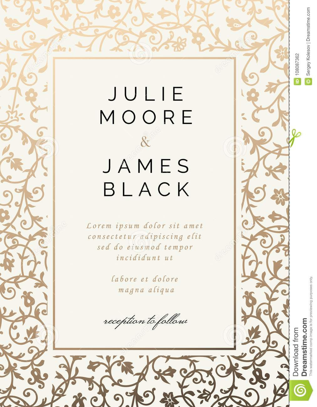 32+ Best Photo of Vintage Wedding Invitation Templates - regiosfera.com