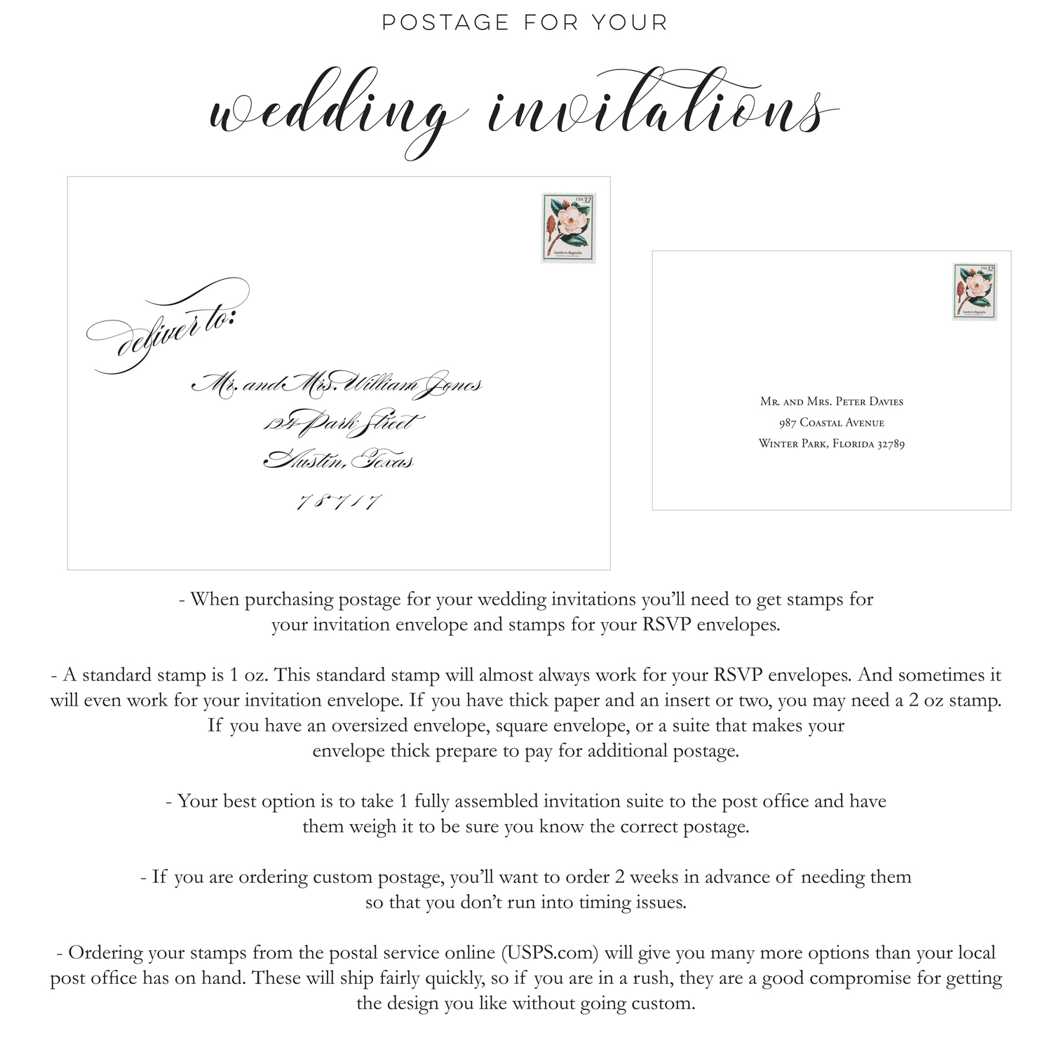 32+ Pretty Picture of Wedding Invitation Postage