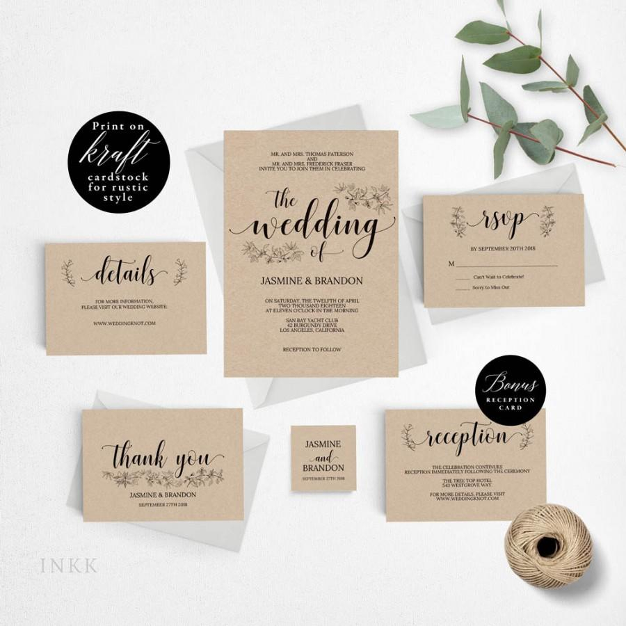 35+ Beautiful Photo of Wedding Invitation Sets Cheap