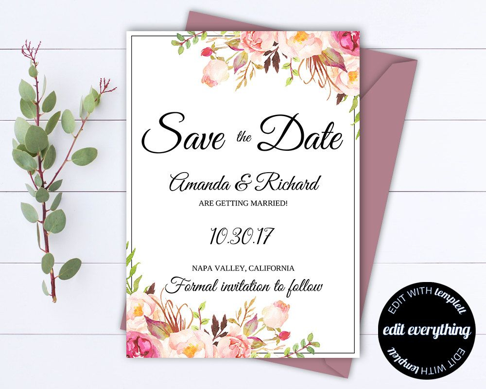 35+ Exclusive Picture of Wedding Invitations And Save The Dates