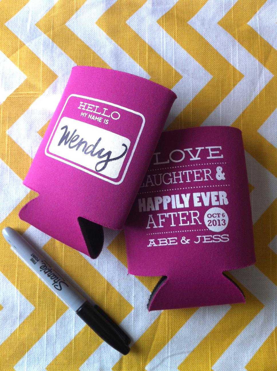 Awesome Photo of Wedding Koozie Ideas - regiosfera.com