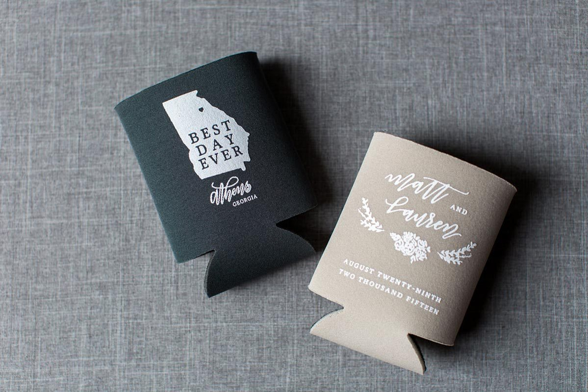 Awesome Photo of Wedding Koozie Ideas - regiosfera.com