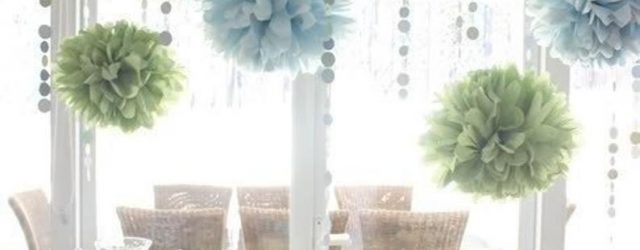 Wedding Shower Decorations Bridal Shower Decorations Tissue Paper Poms And Garland Etsy