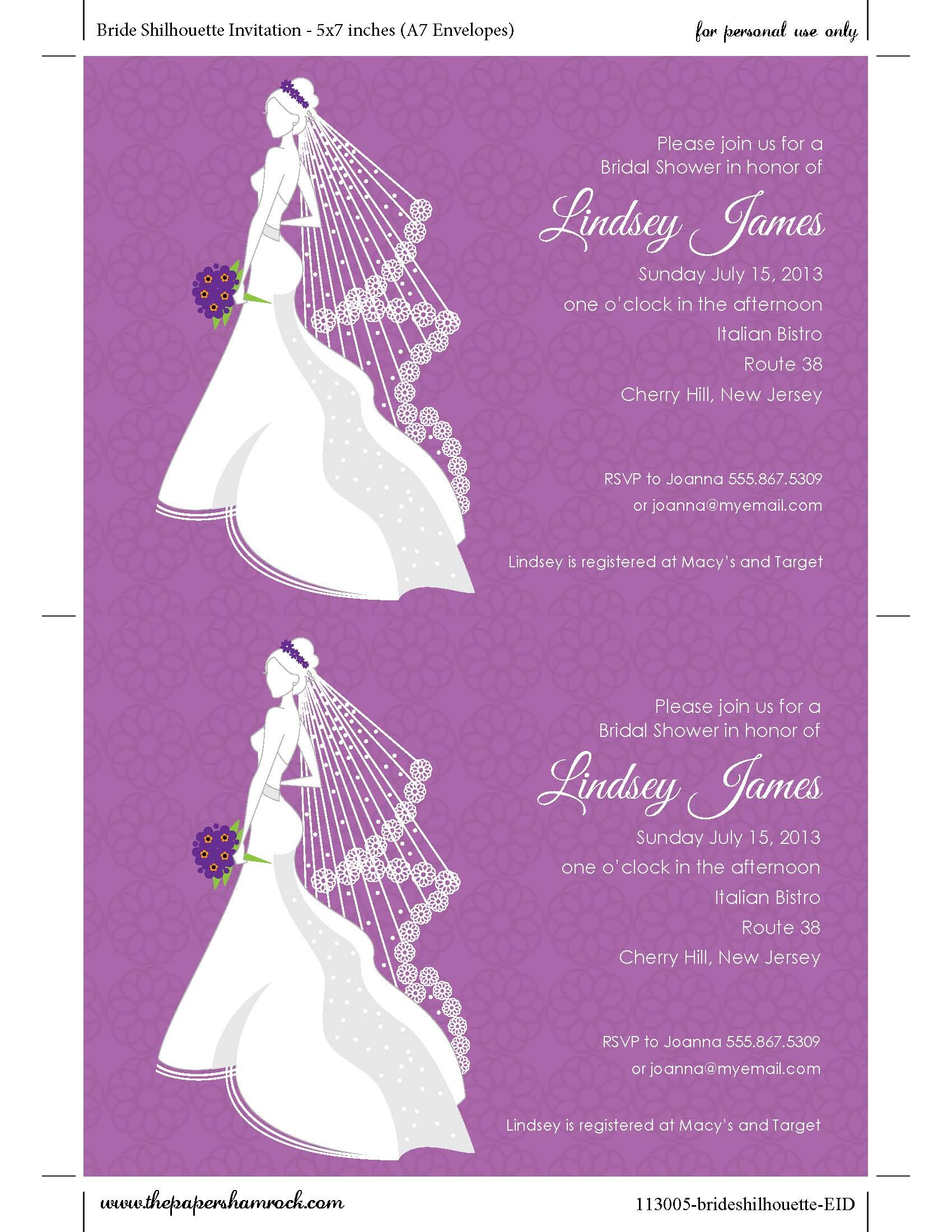 37+ Pretty Photo of Wedding Shower Invitations Wording