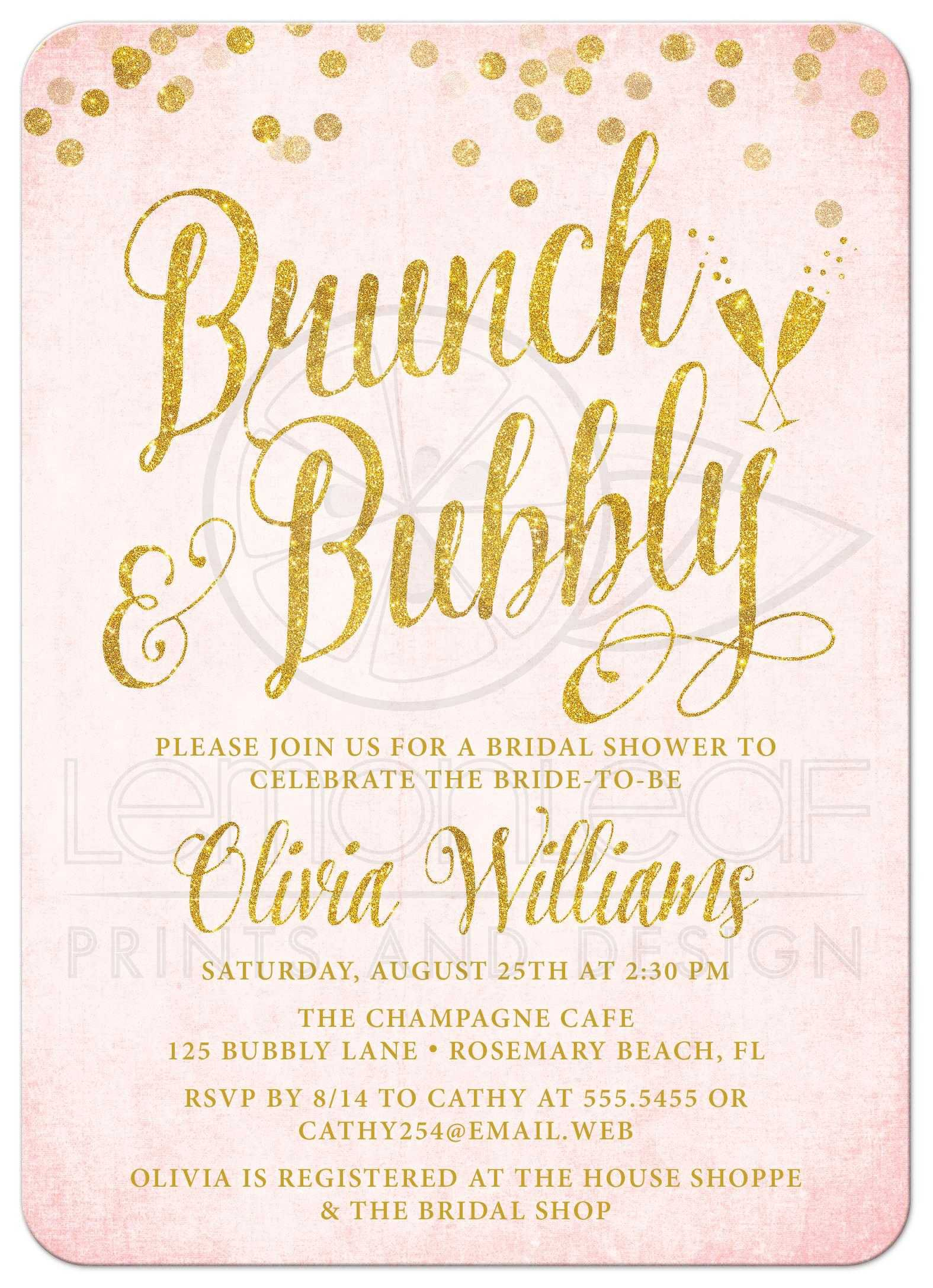 37+ Pretty Photo of Wedding Shower Invitations Wording