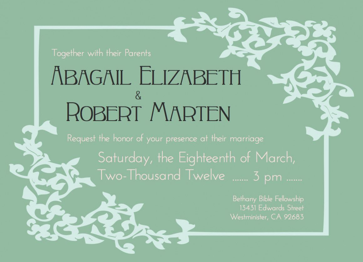 Delightful Backyard Wedding Invitation Wording: 7 Powerful Samples