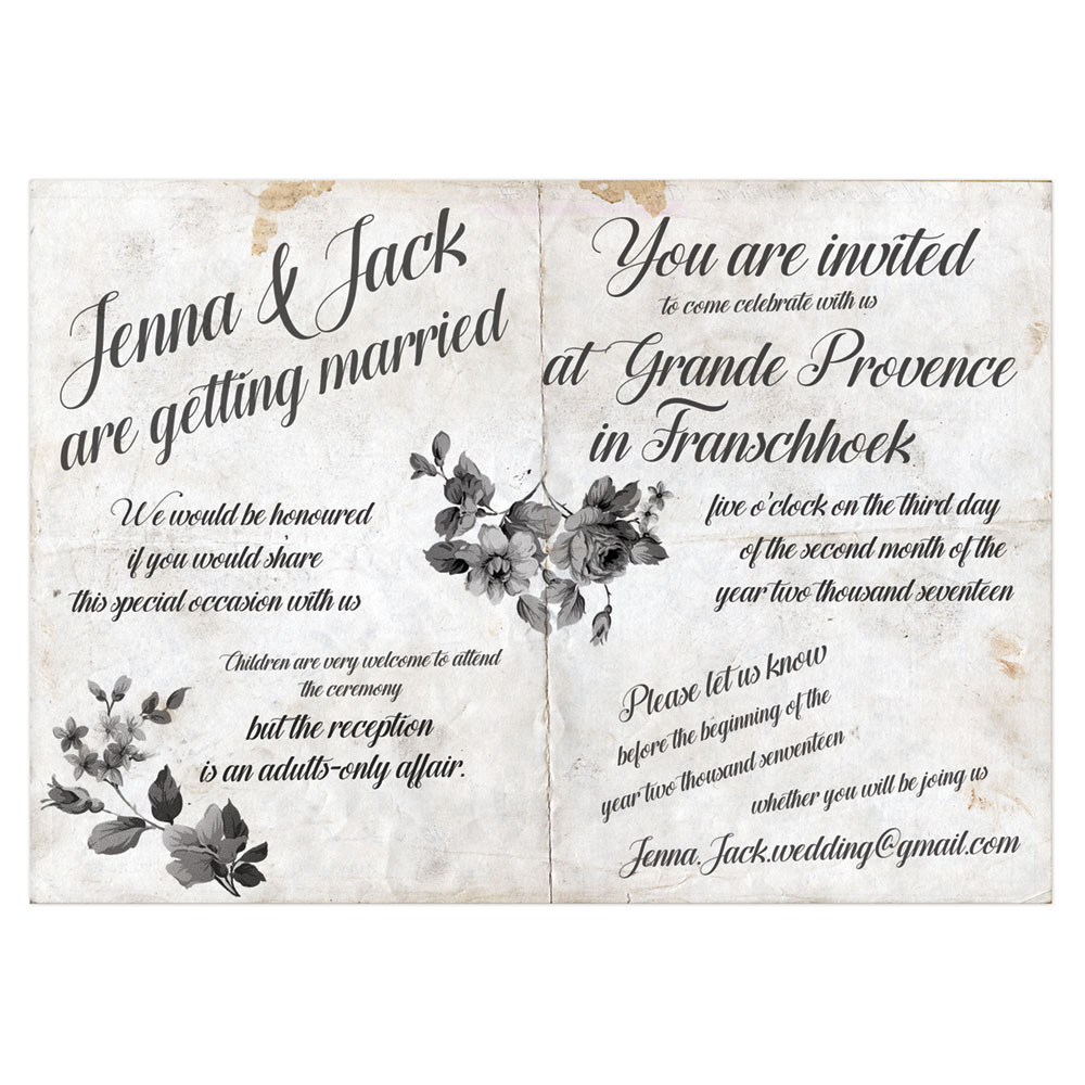 30+ Inspired Picture of Digital Wedding Invitations - regiosfera.com