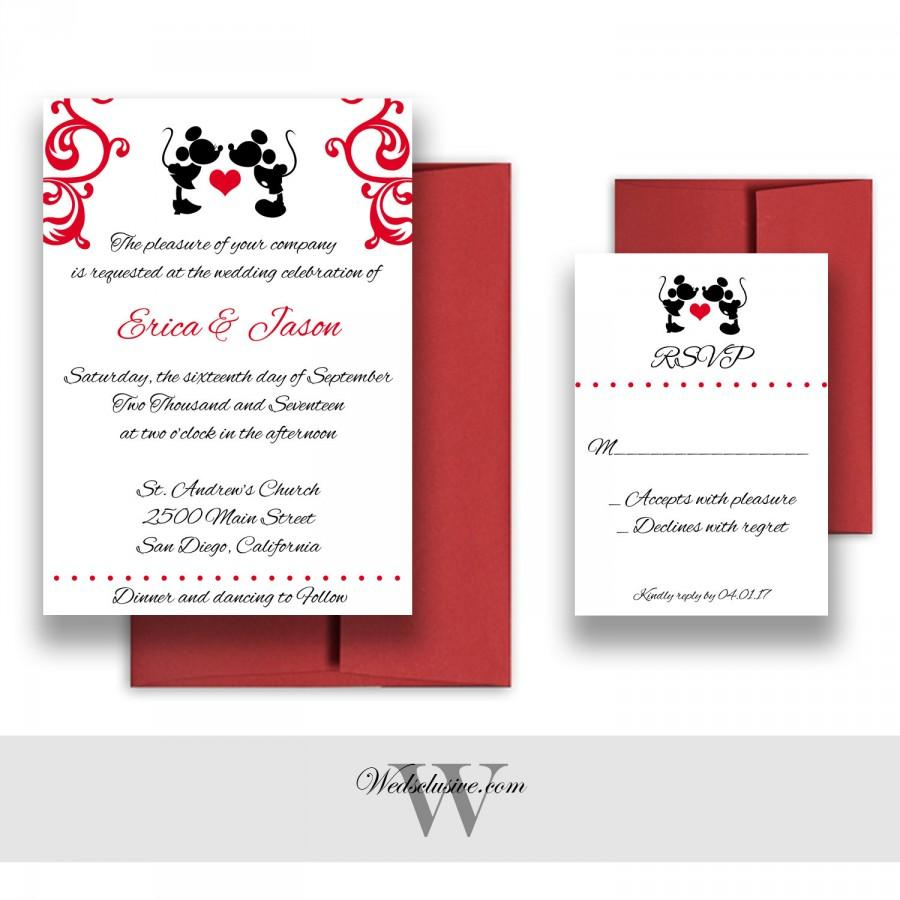 27+ Brilliant Image of Disney Wedding Invitations - regiosfera.com