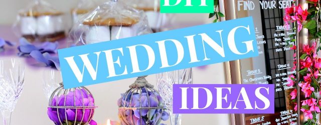 Easy Diy Wedding Decorations 3 Easy Wedding Decor Ideas Wedding Diy Nia Nicole Youtube