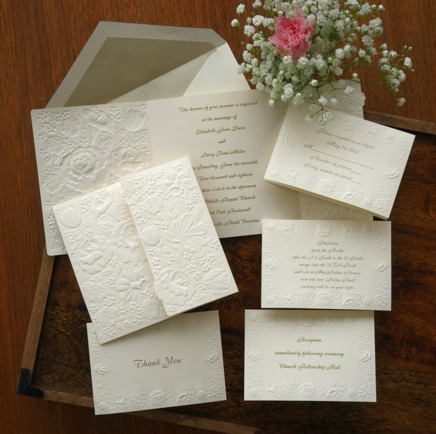 30+ Exclusive Image Of Embossed Wedding Invitations - Regiosfera.com