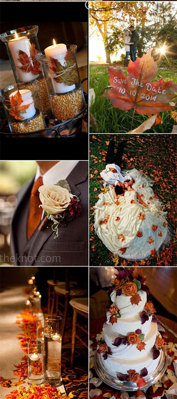 Inspiration Image of Fall Wedding Decoration Ideas - regiosfera.com