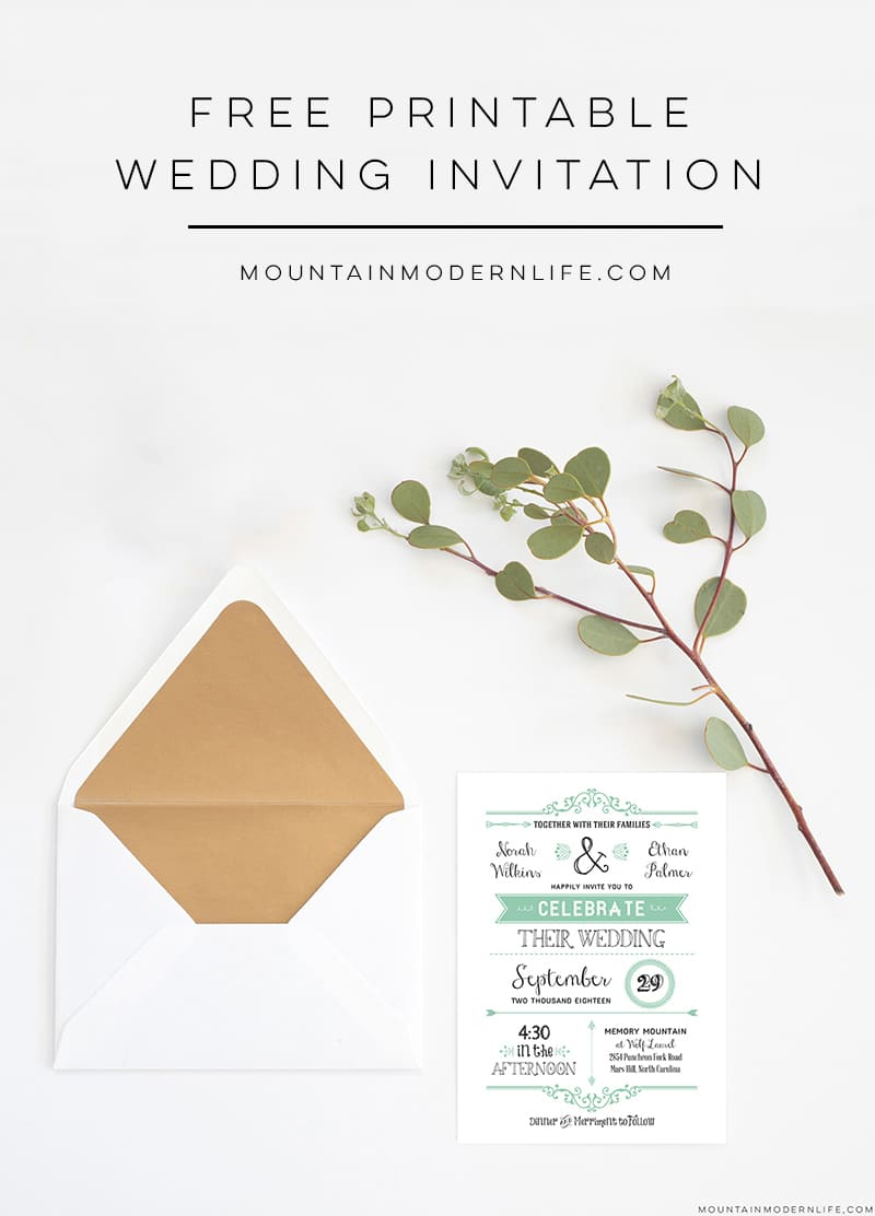 27+ Pretty Image of Free Printable Wedding Invitations - regiosfera.com