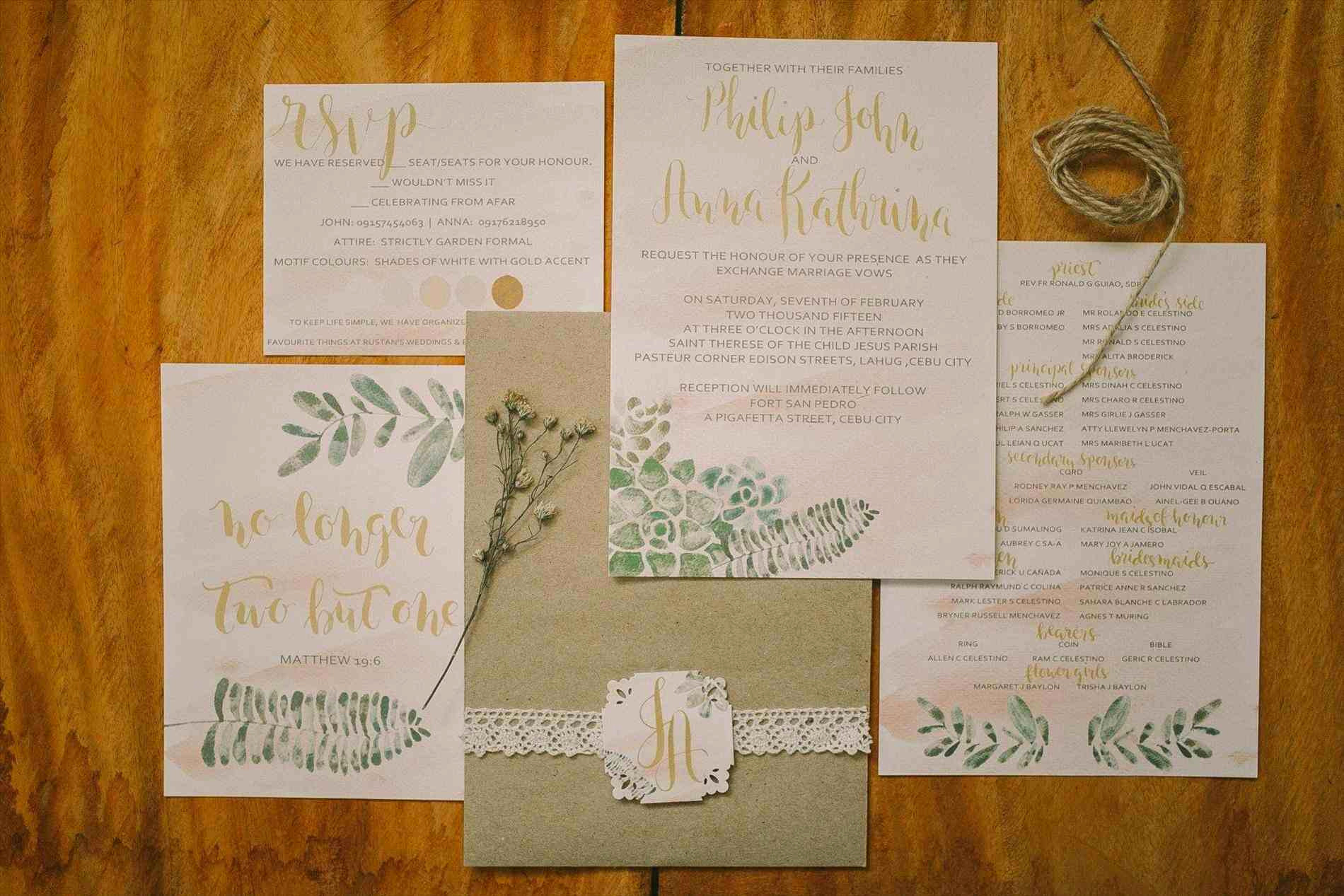 35+ Creative Picture of Labels For Wedding Invitations