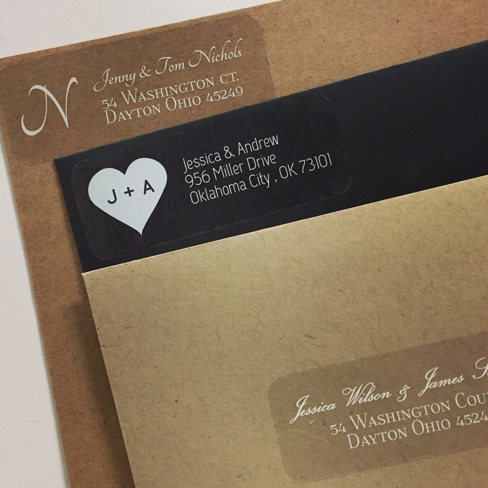 35+ Creative Picture of Labels For Wedding Invitations