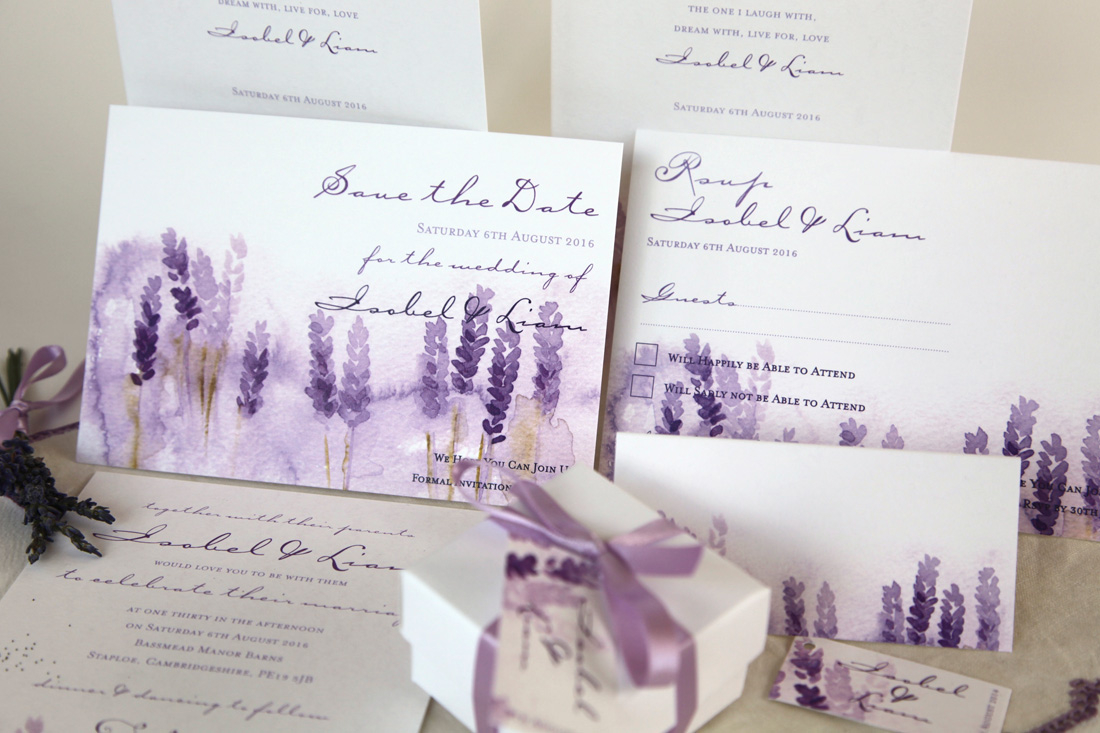 32+ Awesome Image of Lavender Wedding Invitations
