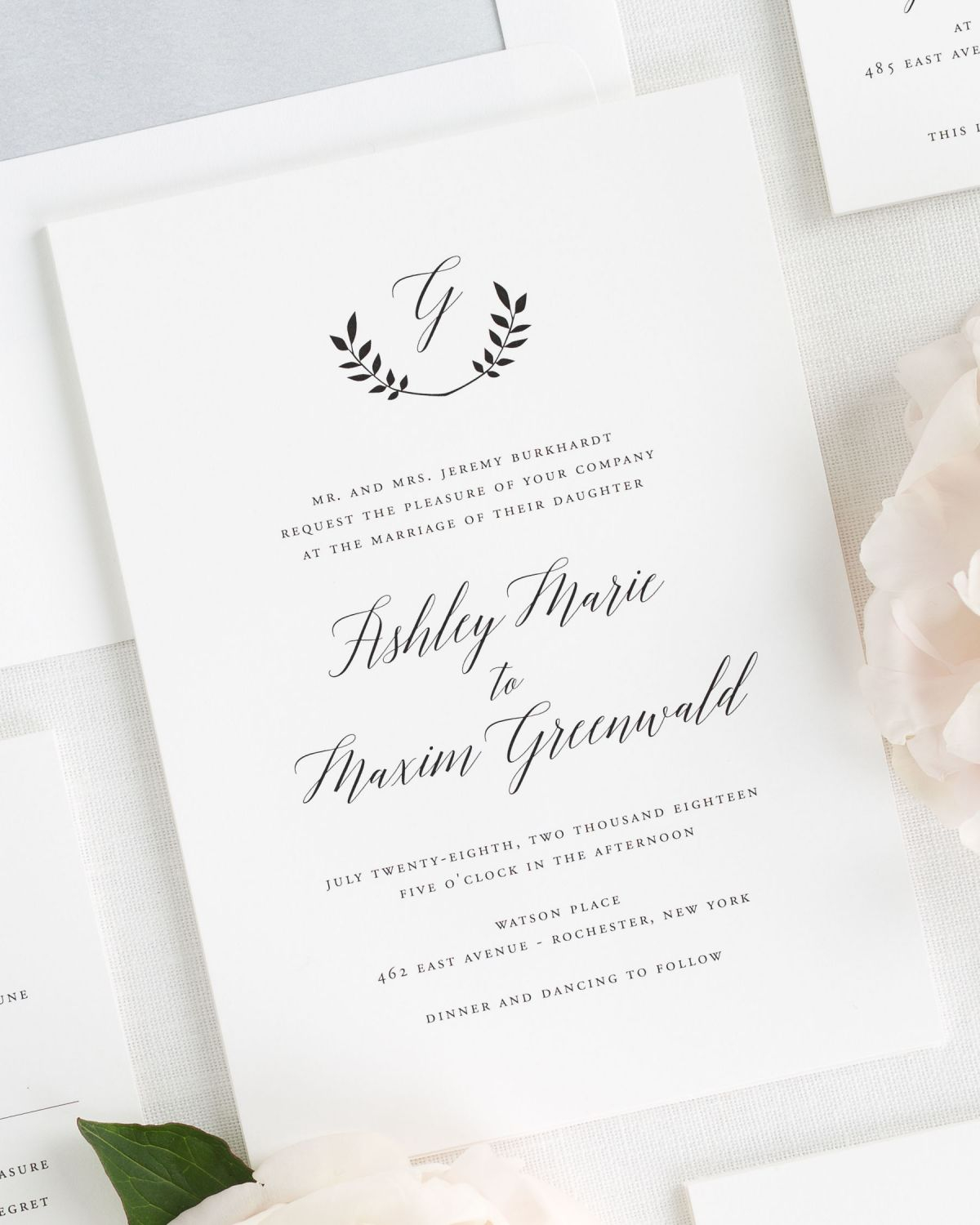 30+ Great Picture of Monogram Wedding Invitations - regiosfera.com