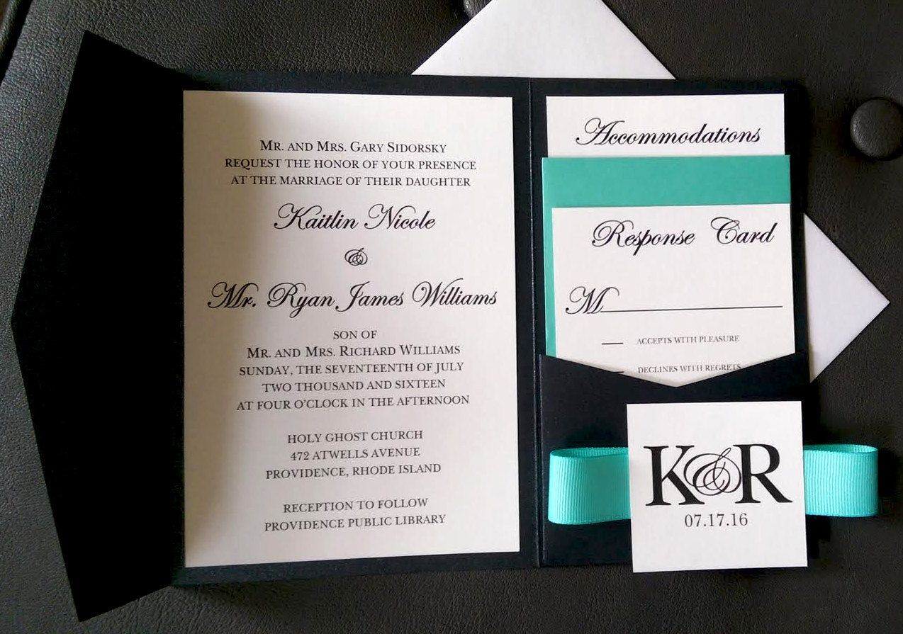 32+ Elegant Image Of Pocket Wedding Invitation - Regiosfera.com