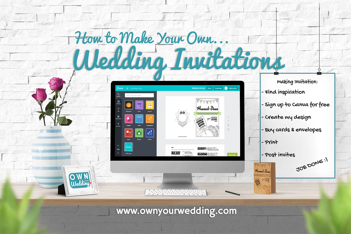 27+ Creative Picture of Print Your Own Wedding Invitations