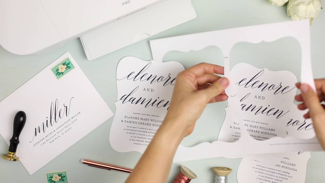 27+ Creative Picture of Print Your Own Wedding Invitations