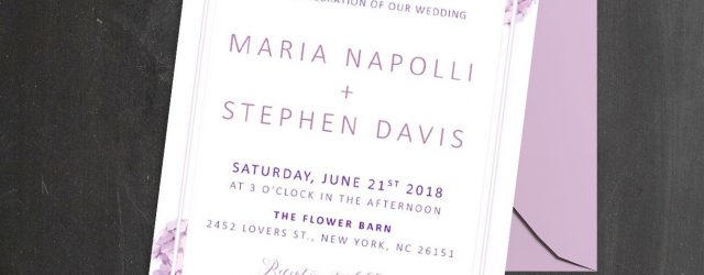 Purple Wedding Invitation Kits Purple Wedding Invitation Kits Card Invitation Design Online