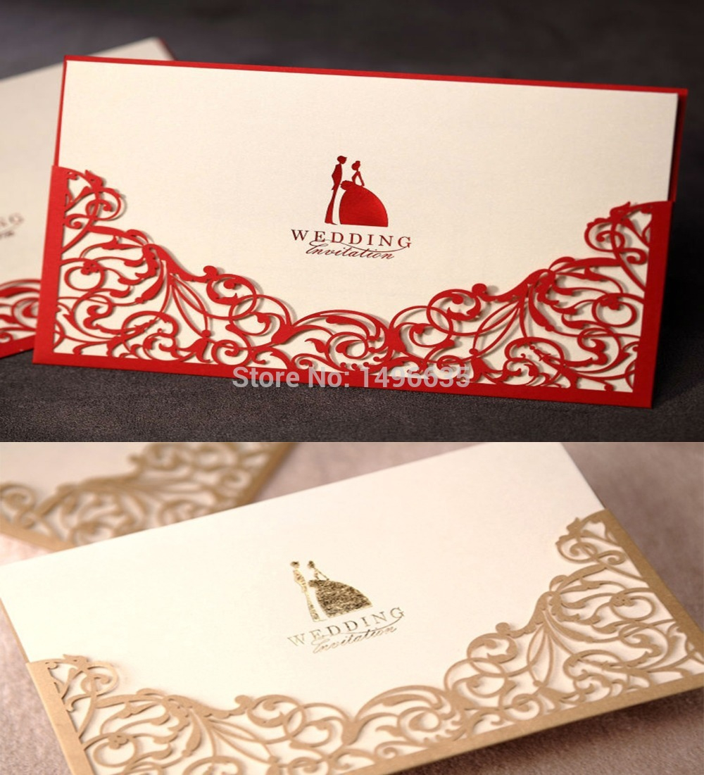 35+ Creative Picture of Red And Gold Wedding Invitations - regiosfera.com