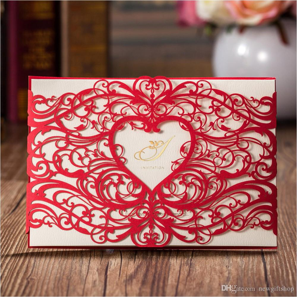 35+ Creative Picture of Red And Gold Wedding Invitations - regiosfera.com