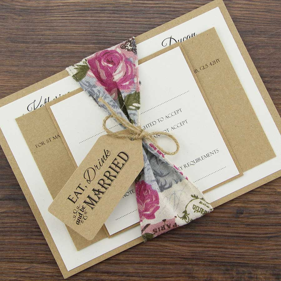 37+ Inspired Picture of Rustic Chic Wedding Invitations Diy ...