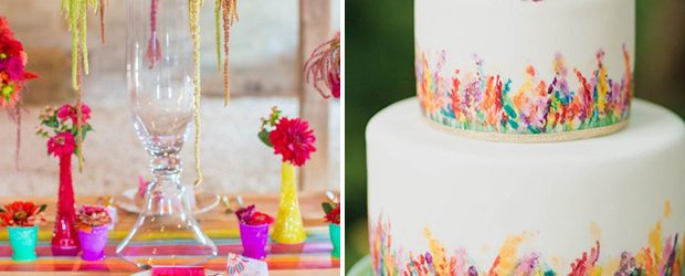 Wedding Decorations Colorful Simple Ideas To Create A Colourful Wedding Onefabday