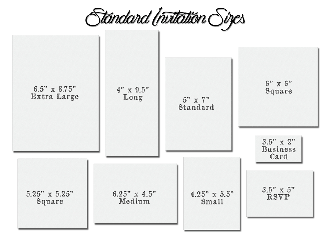 Invitation Card Envelope Sizes Invitation Card Envelope Sizes