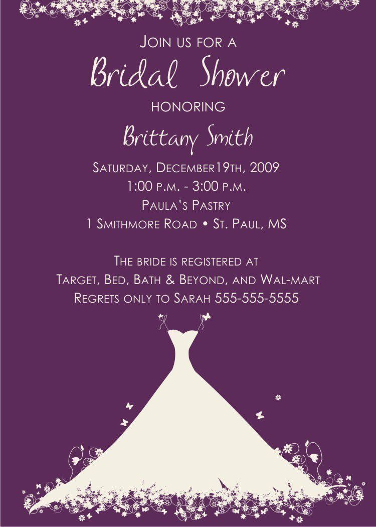 37+ Pretty Photo of Wedding Shower Invitations Wording - regiosfera.com