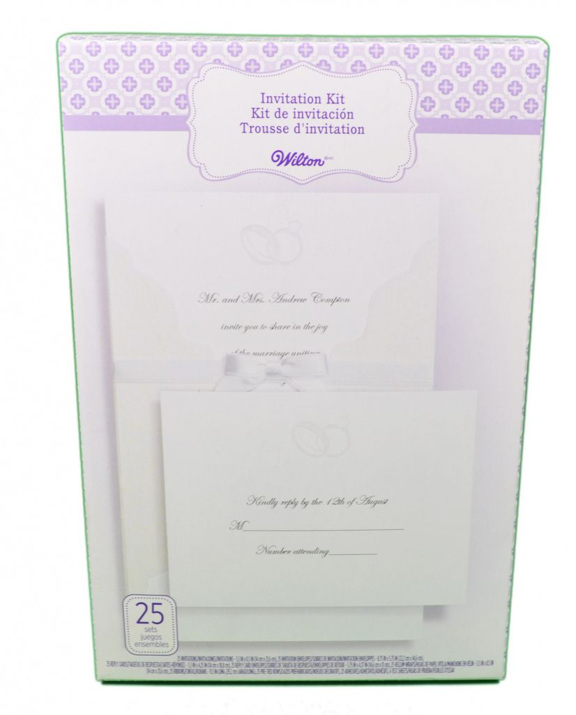 37+ Brilliant Picture of Wilton Wedding Invitation Kits